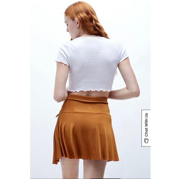 FREE PEOPLE WHO'S THAT SKIRT MINI SKIRT WOMEN'S SIZE M - Picture 4 of 8